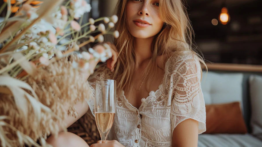 Champagner Eistee
