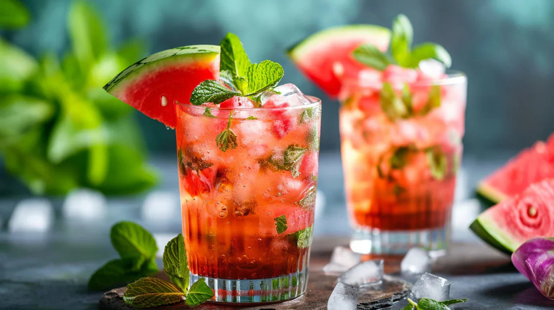 Melonen-Tee-Smoothie