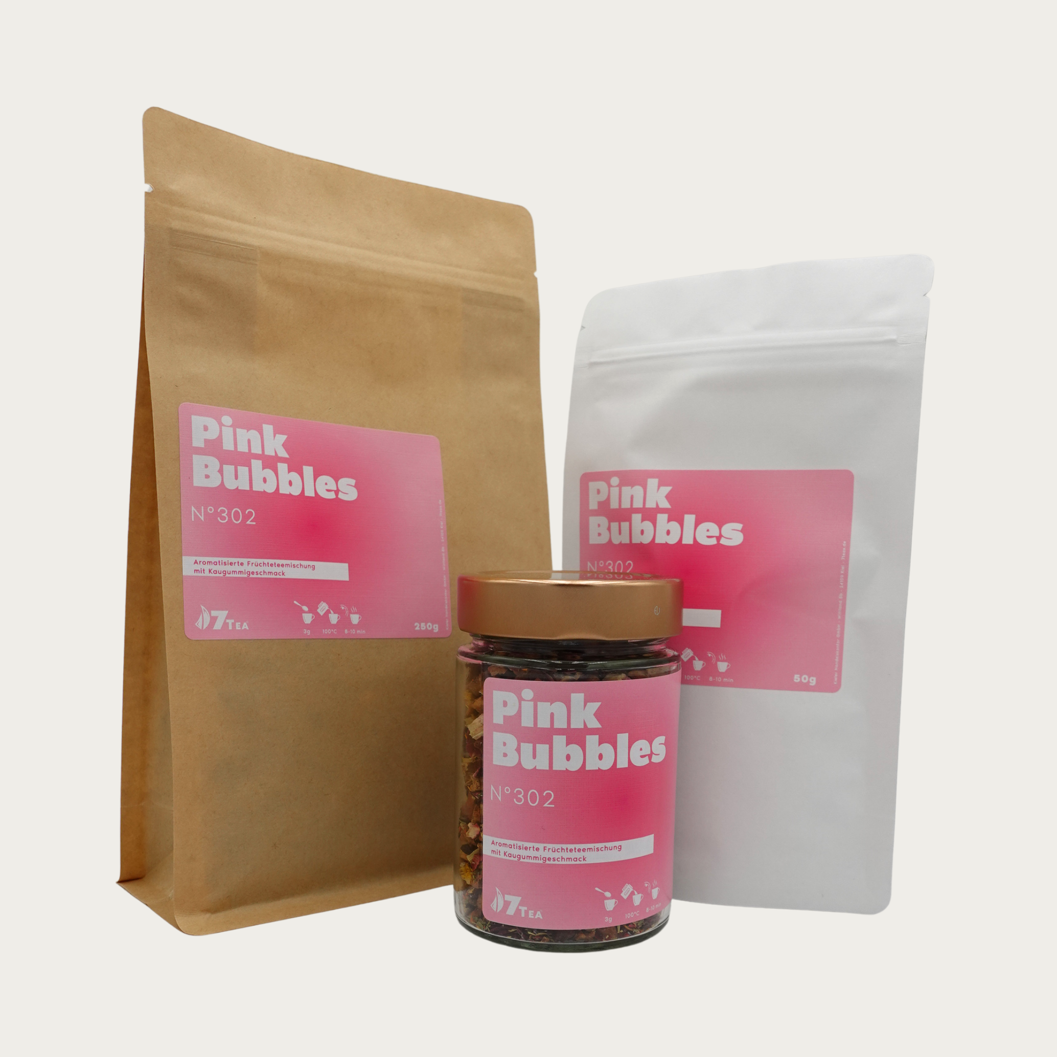 N°302 | Pink Bubbles - konventionell