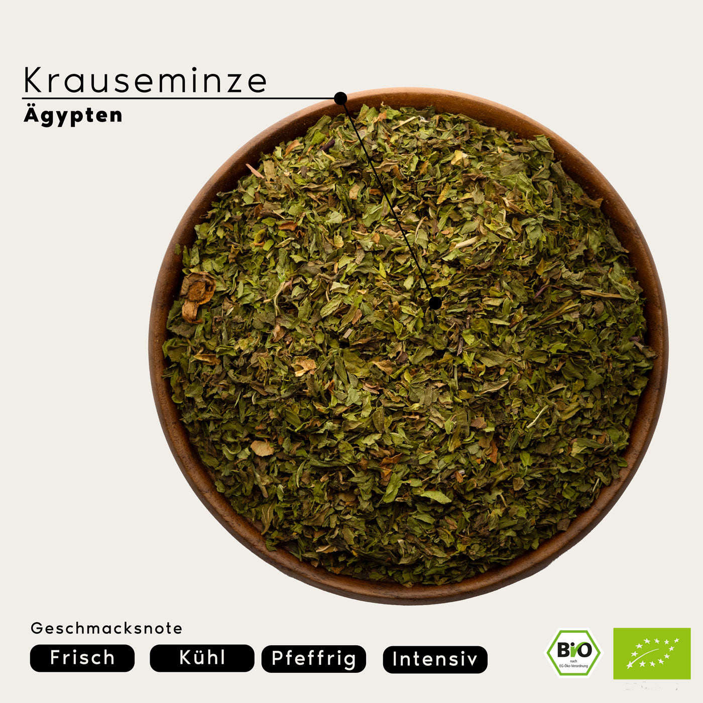 Krauseminze - Bio
