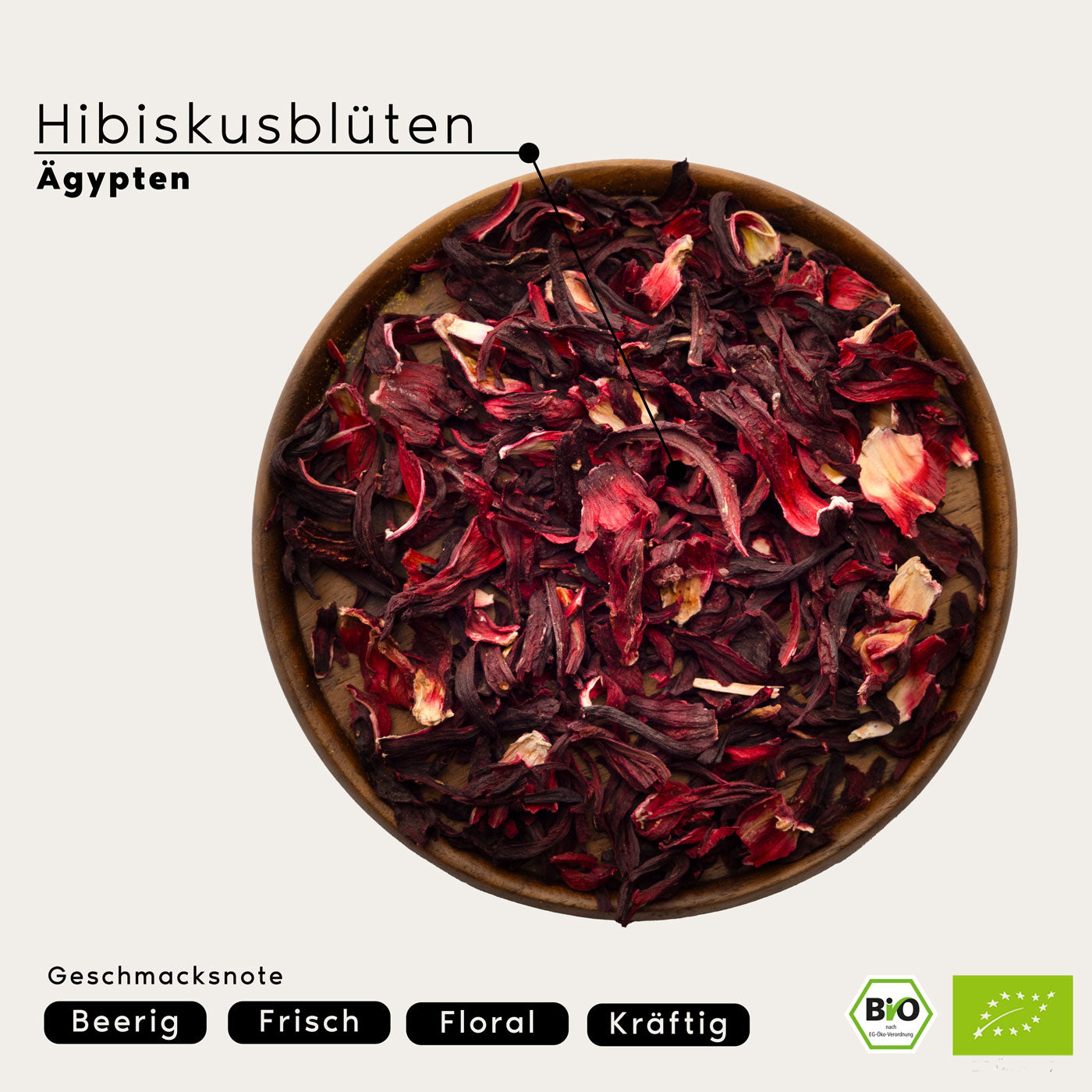 Hibiskusblüten - Bio