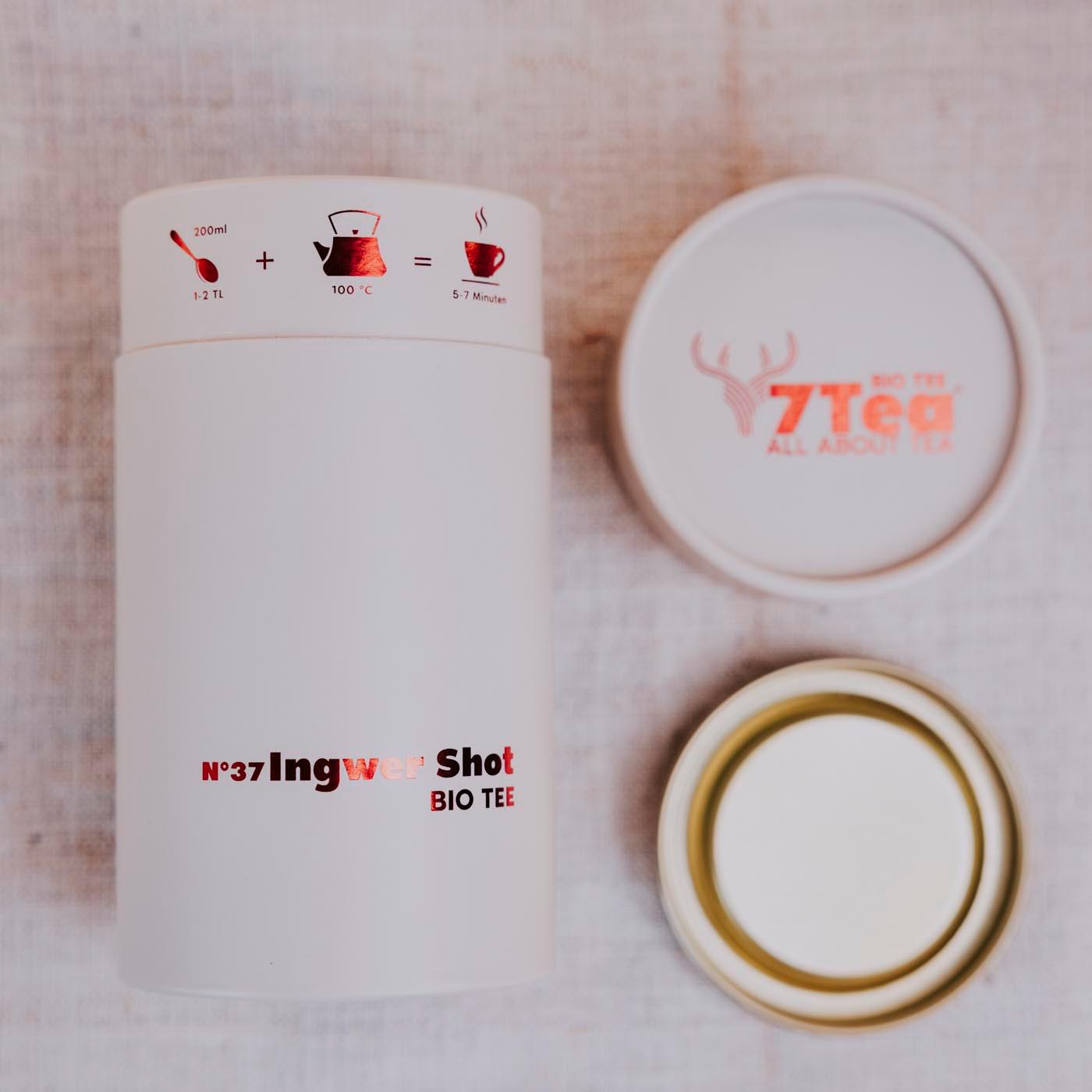 Deer Line | Ingwer Shot - 7Tea® Bio-Tee Onlineshop