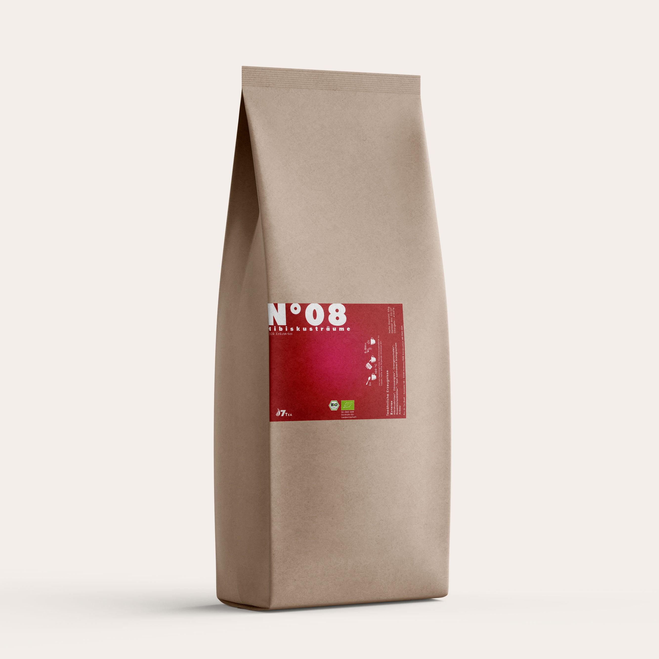 N°08 | Hibiskusträume - 7Tea® Bio-Tee Onlineshop