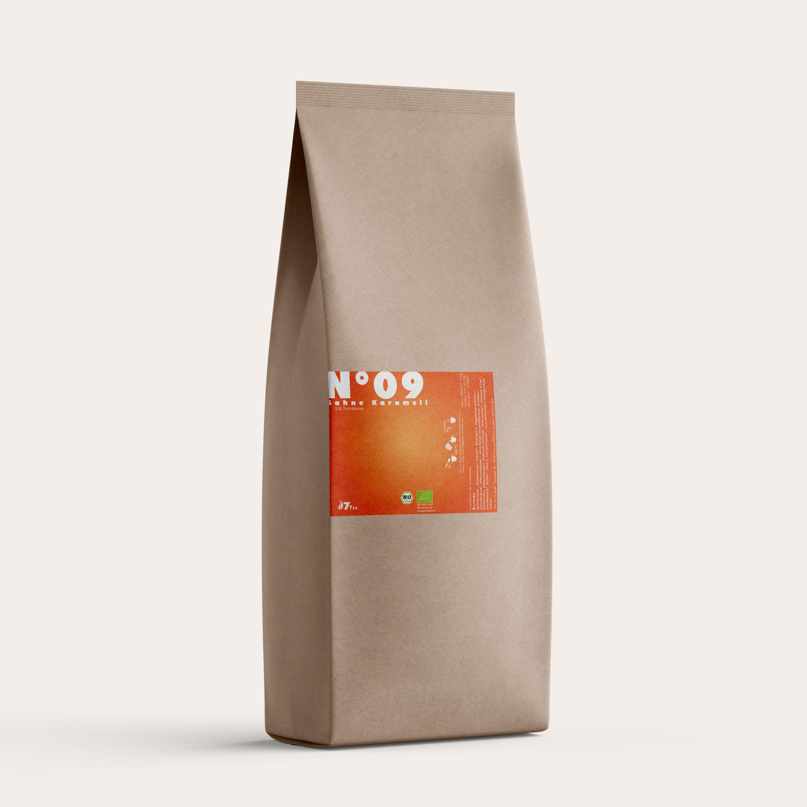 N°09 | Sahne Karamell - 7Tea® Bio-Tee Onlineshop
