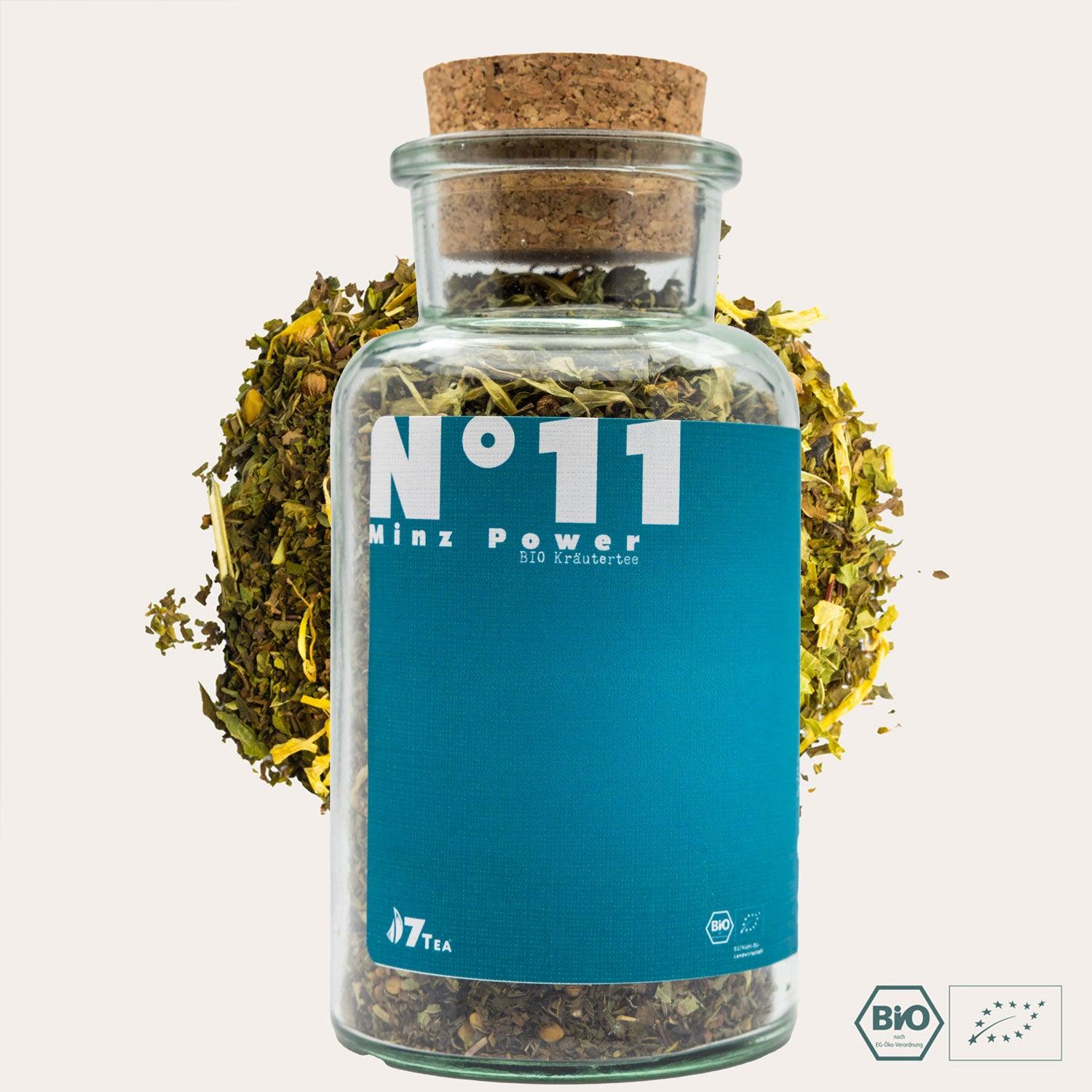 N°11 | Minz Power - Mandarine & Minze - 7Tea® Bio-Tee Onlineshop