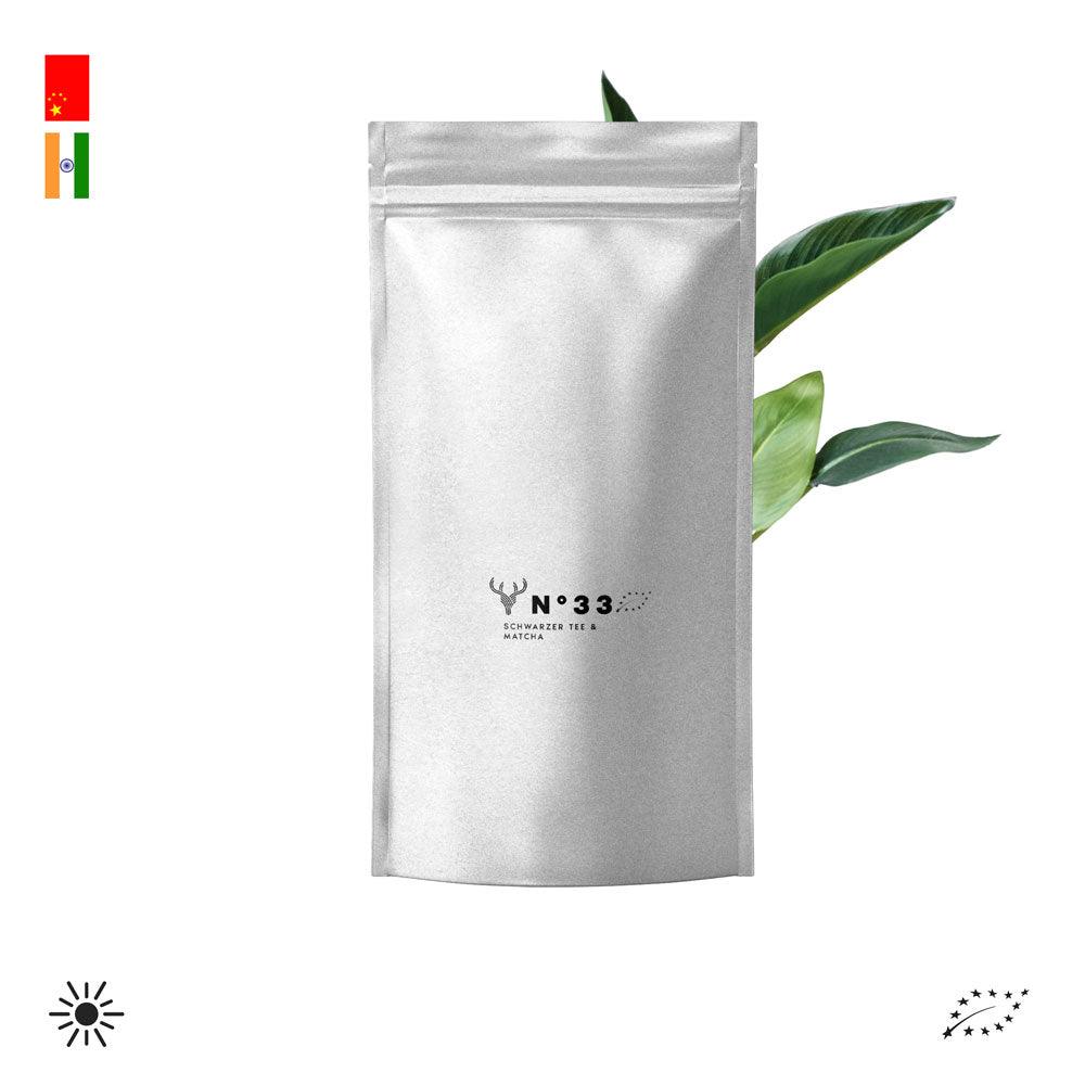 N°33 | Schwarzer Bio-Tee mit Matcha - 7TEA®