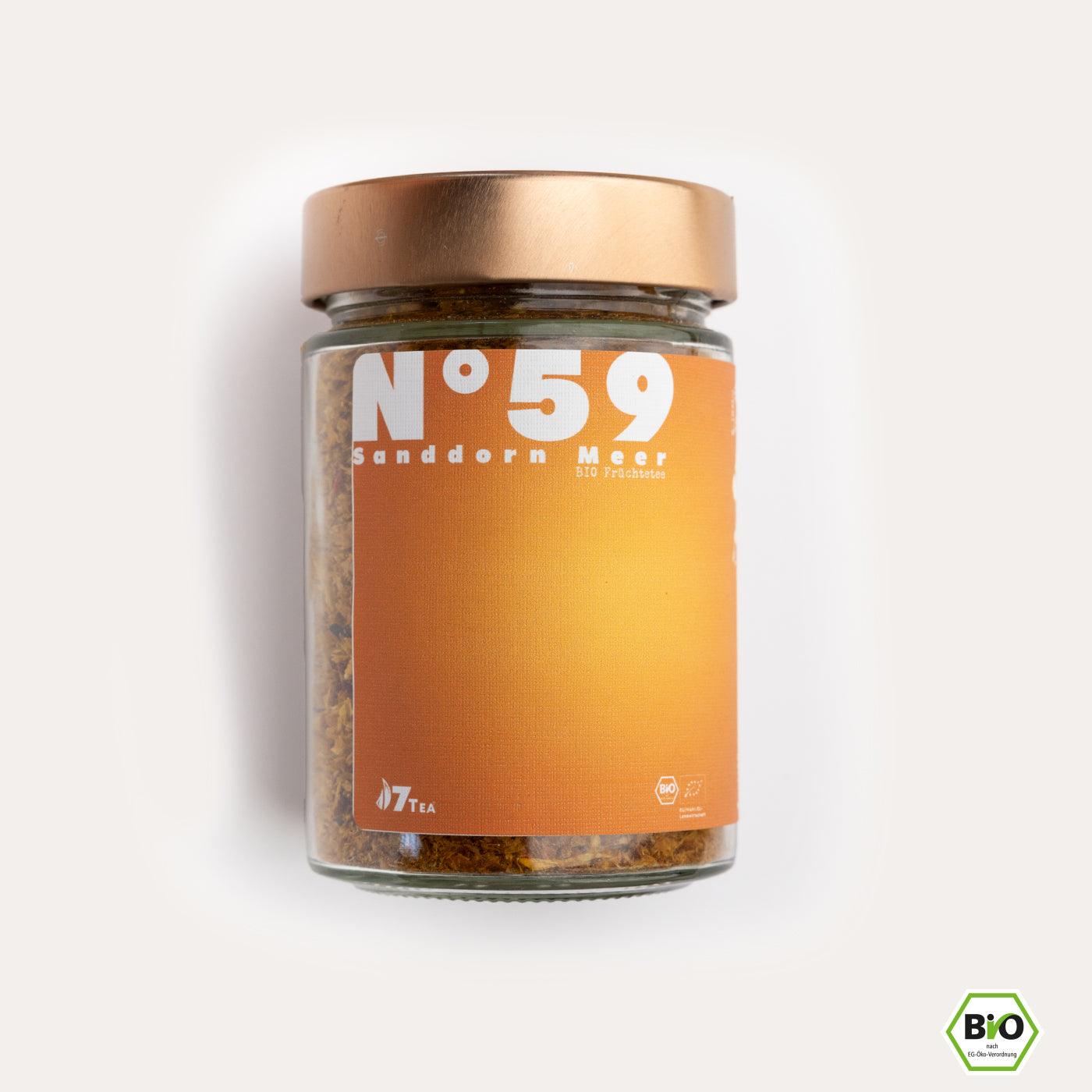 N°59 | Sanddorn Meer - Sanddorn, Orange & Blutorange - 7Tea® Bio-Tee Onlineshop