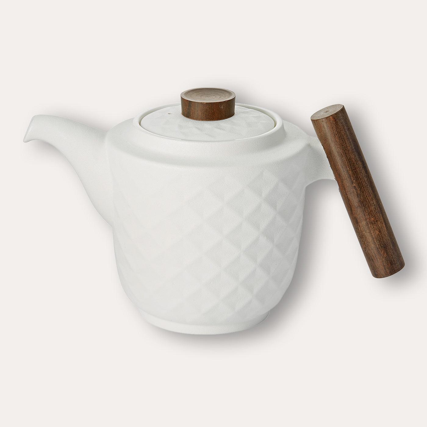 Teekanne "Black 'n White" – 1,2 l - 7Tea® Bio-Tee Onlineshop