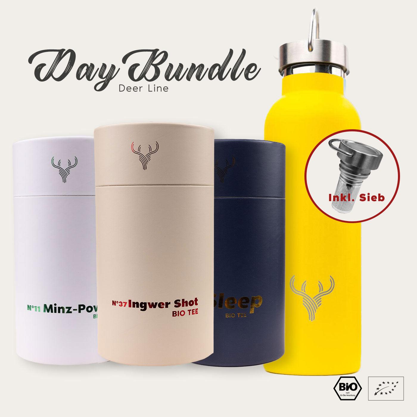 Day Bundle + Flasche inkl. Sieb - 7Tea®