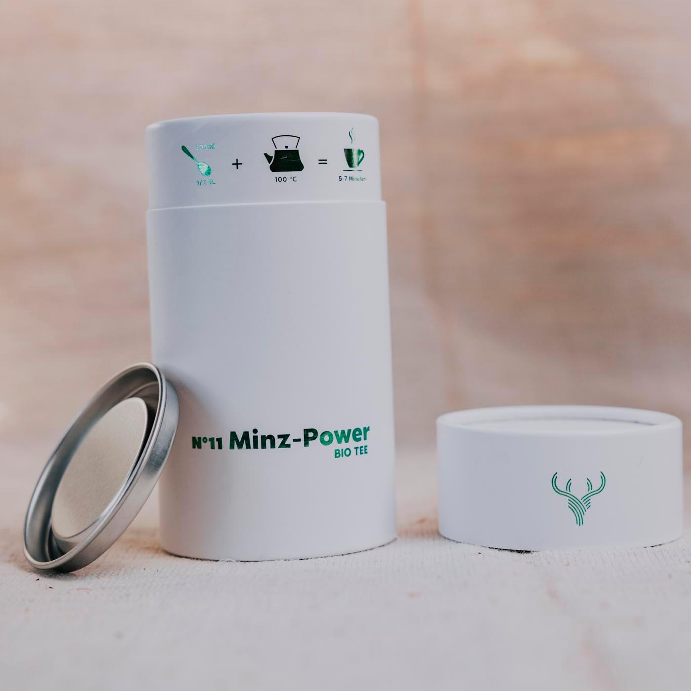 Deer Line | Minz Power - 7Tea® Bio-Tee Onlineshop