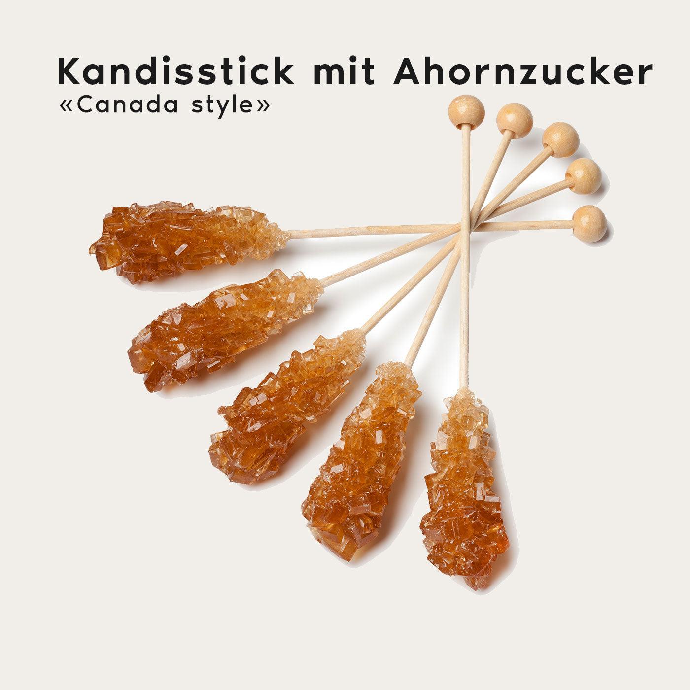 Kandisstick mit Ahornzucker 5 Stück - 7Tea®