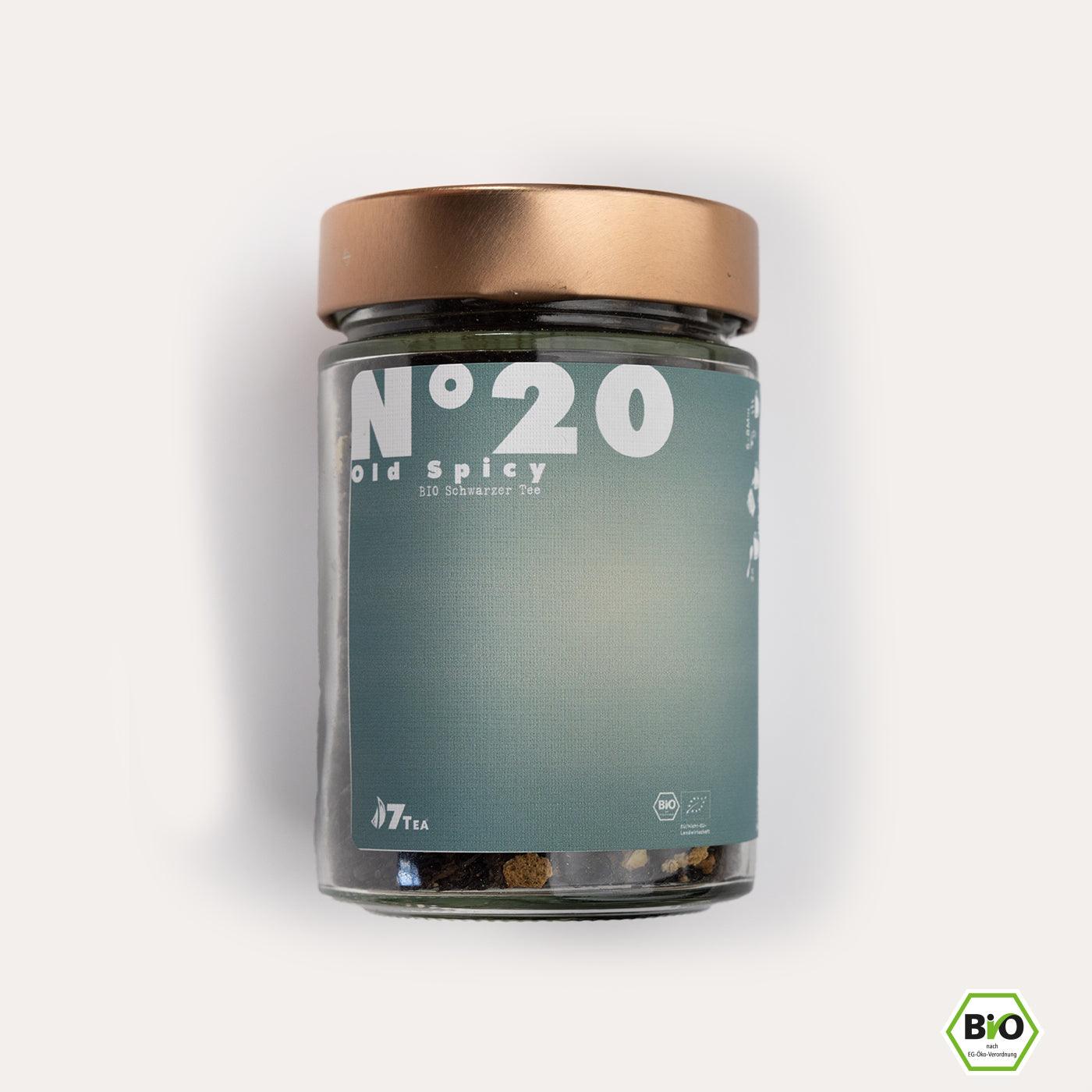 N°20 | Old Spicy - Orange, Ingwer & Nelken - 7Tea® Bio-Tee Onlineshop