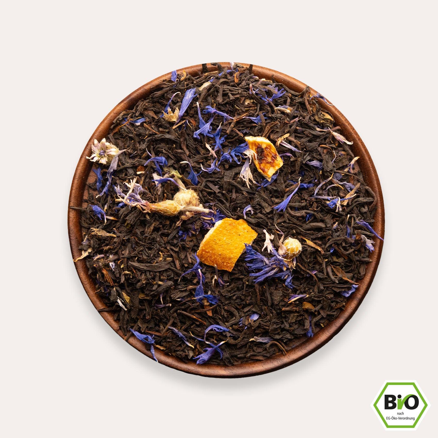 N°49 | Earl Grey - Deluxe Blue: Bio-Schwarztee mit Bergamotte und ...