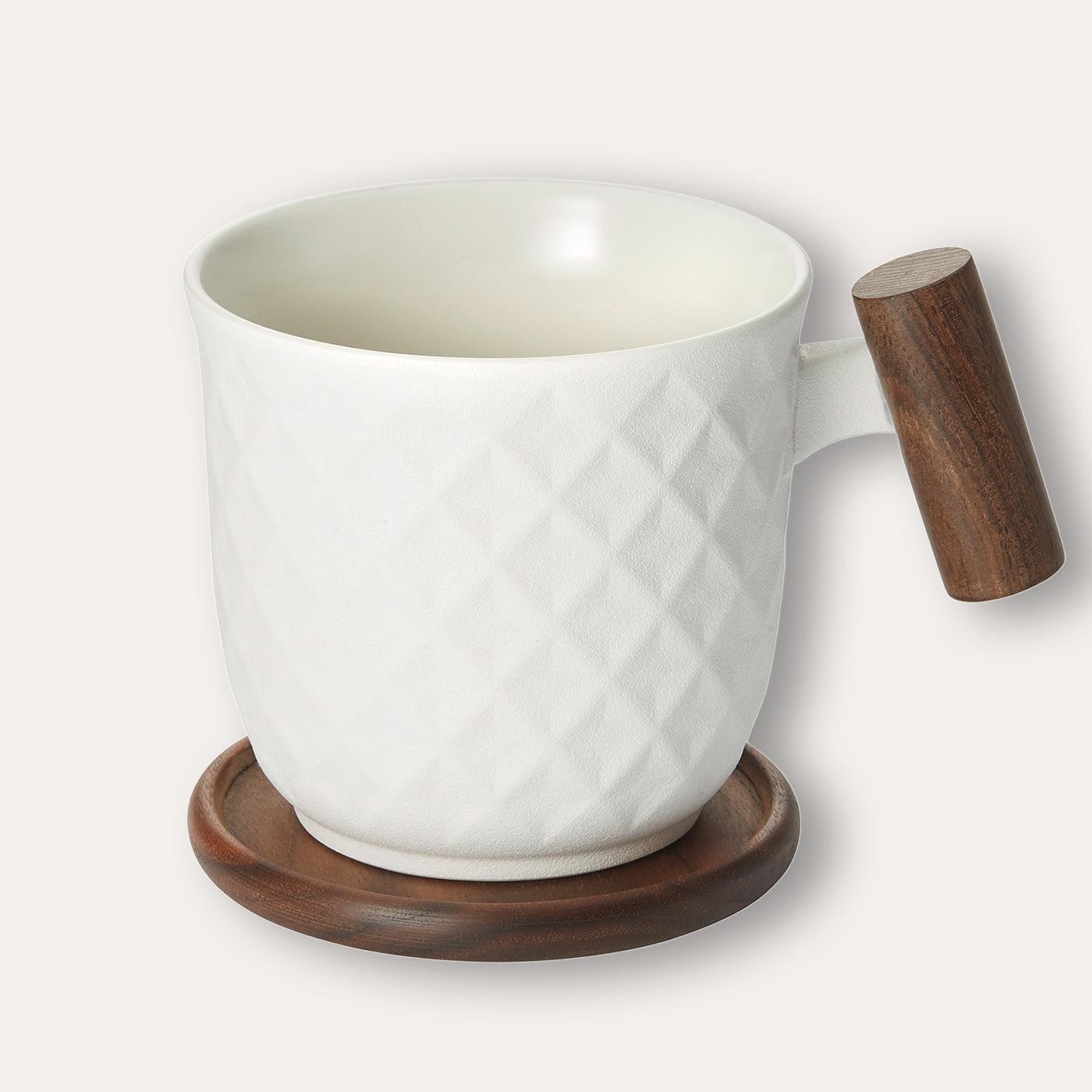 Tee-/Kaffeebecher "Black 'n White" – 450 ml - 7Tea® Bio-Tee Onlineshop