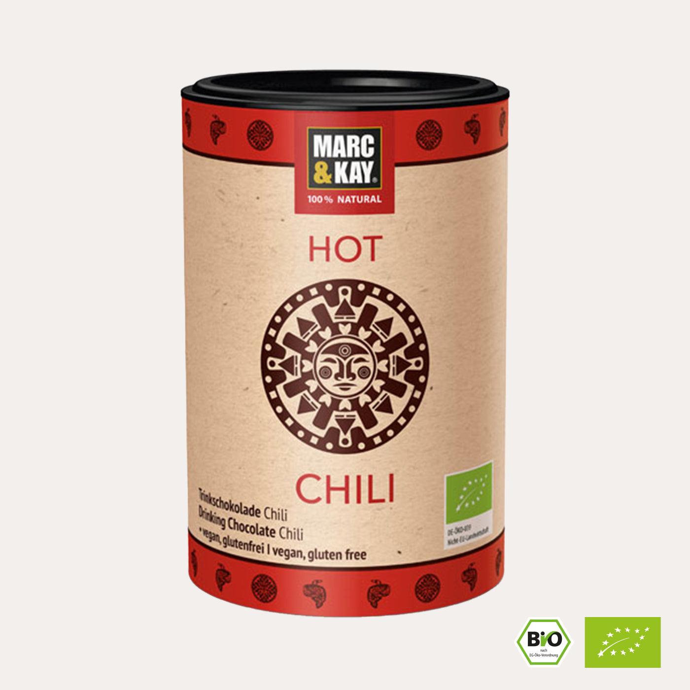 Trinkschokolade Hot Chili - 7Tea® Bio-Tee Onlineshop