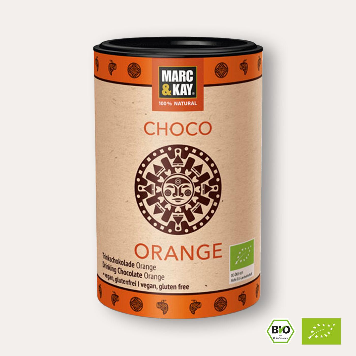 Trinkschokolade Orange - 7Tea® Bio-Tee Onlineshop
